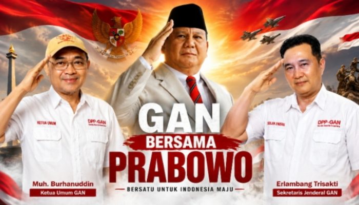 Seruan GAN Dukung Prabowo Menggema, Ajak Seluruh Elemen Bersatu Menuju Indonesia Emas